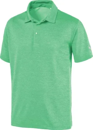 Puma Golf Men's 2019 Grill To Green Polo, Irish Green Heather, Large