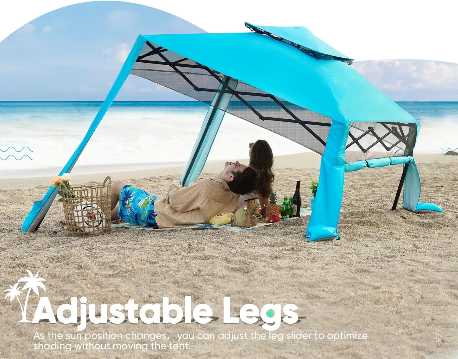 Quictent 10x10 Pop Up Canopy Tent Lightweight, Portable, and Versatile for Beach and Sporting Events with Sun Protection and Easy Setup