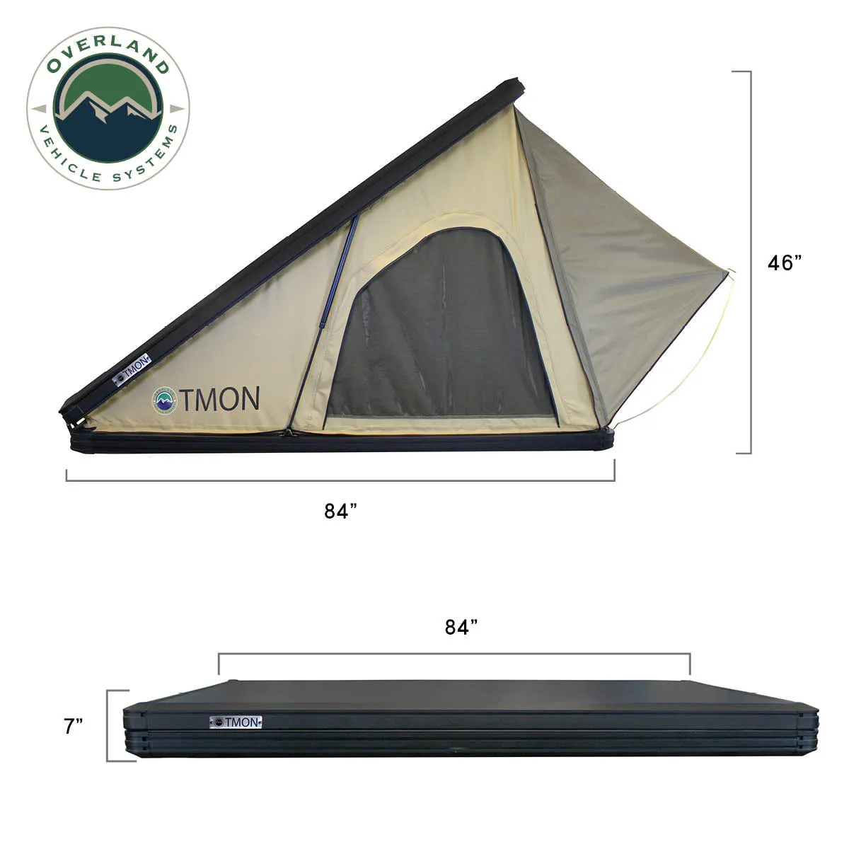 Rainfly 2 Tent, Top TMON Aluminum Tan - Person, & Roof LD Body Green Exclusive choices Clamshell High-precision
