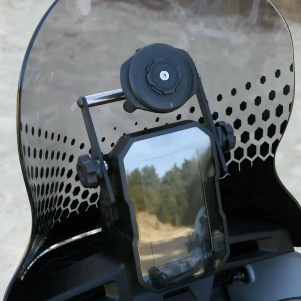 Rally phone & GPS mount for Ducati DesertX - Denali