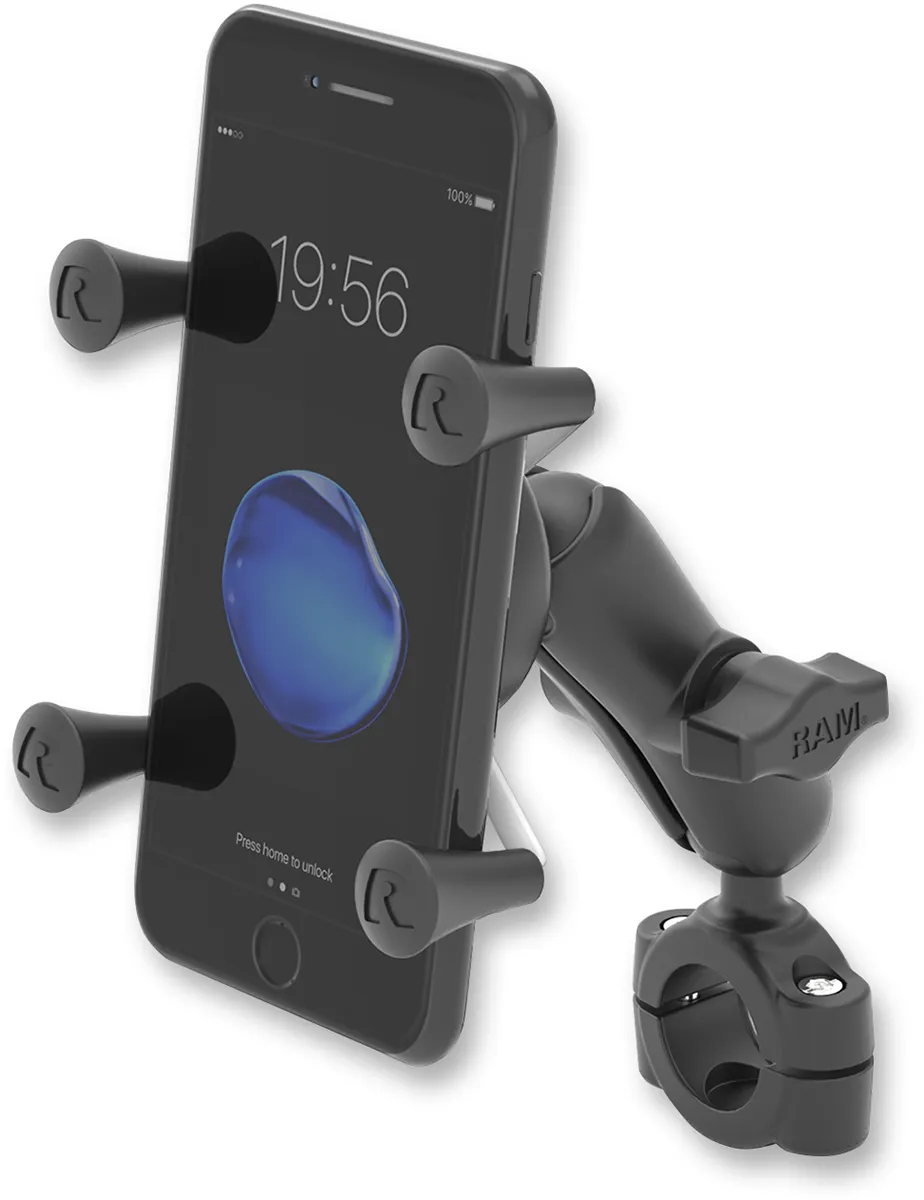 RAM Mounts Ram Torque Handlebar and Rail Mounting Base for Phones RAM-B-408-75-1-UN7U