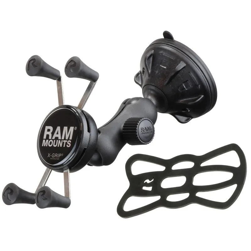 RAM Mounts Universal X-Grip Smartphone Mount with Suction Cup