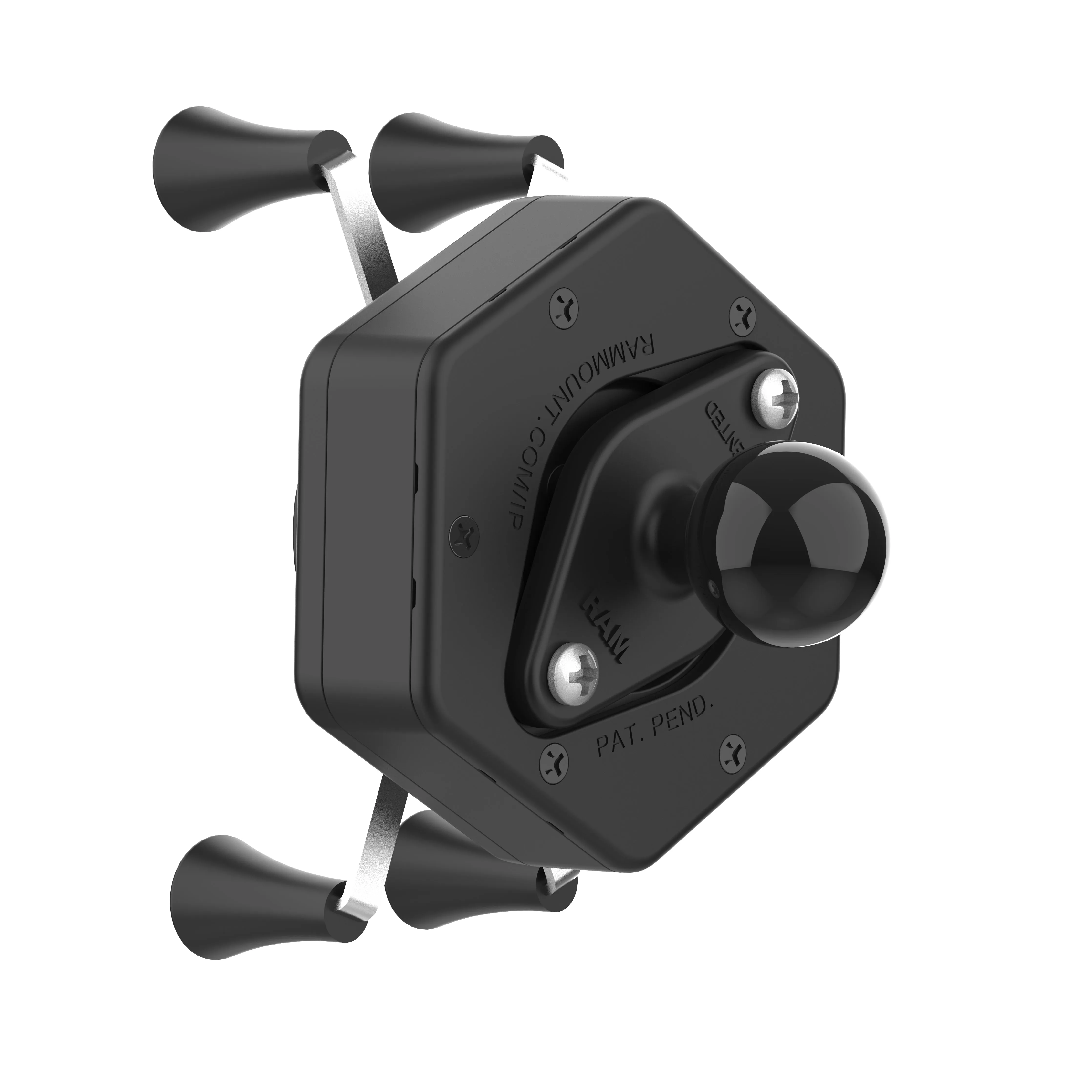 RAM® X-Grip® Phone Holder with Ball & Vibe-Safe™ Adapter