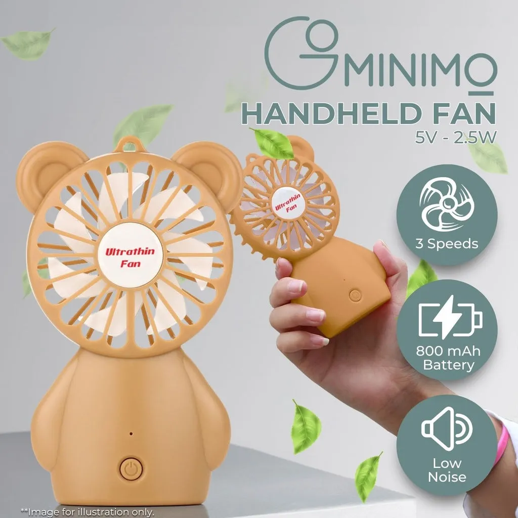 Rechargeable Handheld Fan (Coffee)