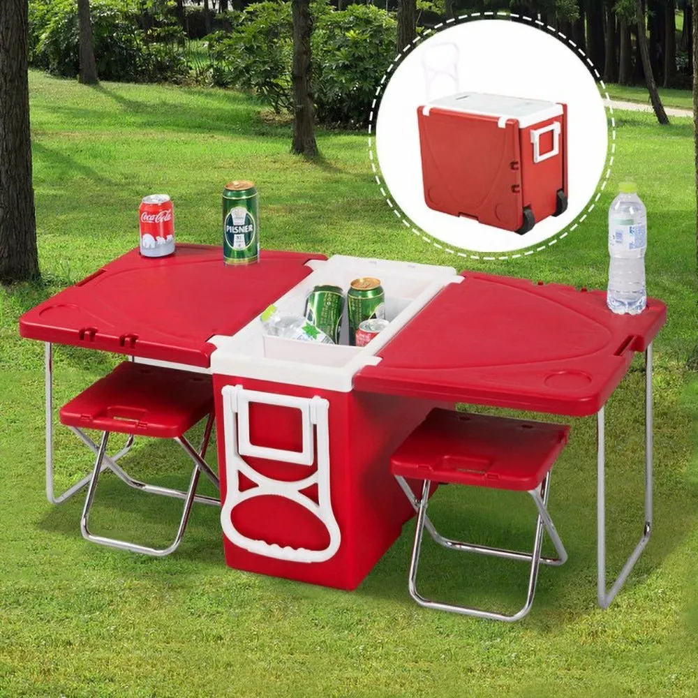 Red 28L CRONY desk incubator plastic with | table cooling two-chair Only available now incubator with and Multi-function chair Supportive picnic
