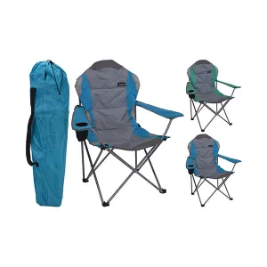 REDCLIFFS OUTDOOR FD8300440 FOLDING CHAIR DELUXE 2ASS CLR