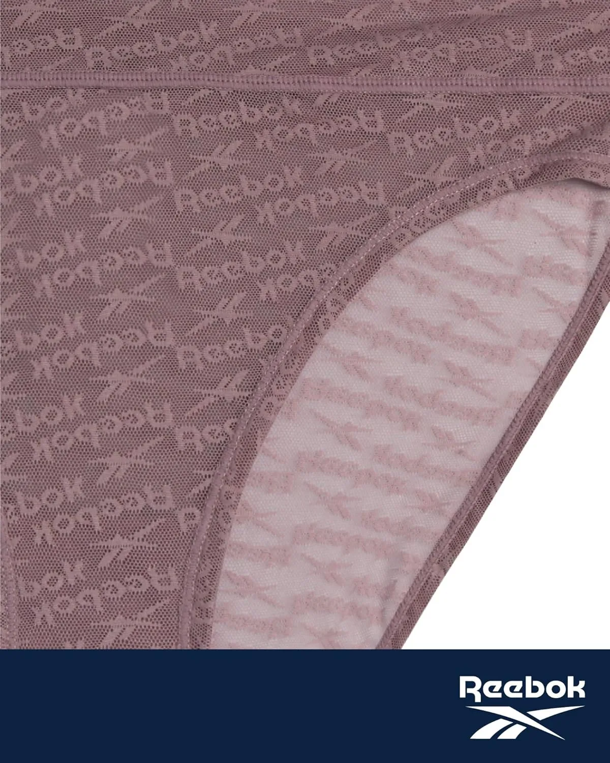 Reebok Womens Bikini Underwear - 6 Pack Lightweight Micro Mesh Bikini Underwear for Women (Sizes: S-XL)
