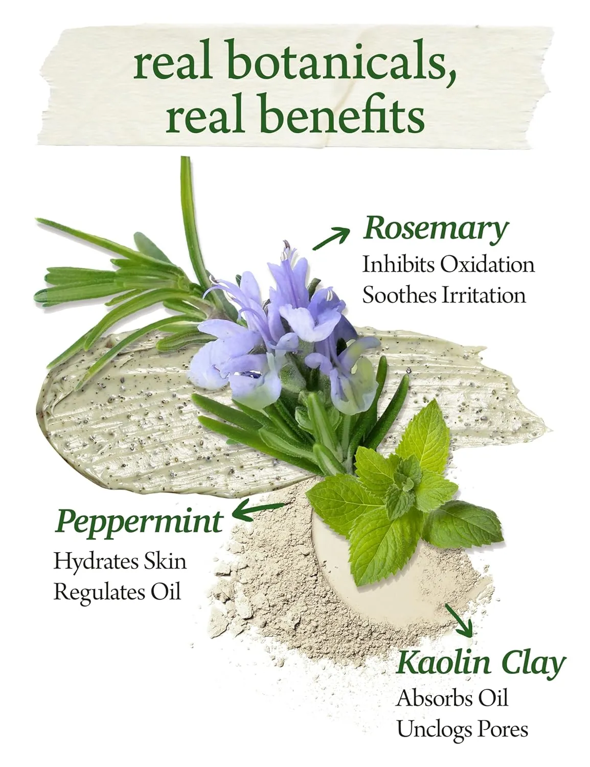 RE:P BIO FRESH MASK with REAL Nutrition HERBS 4.58 Fl Oz (130g) - 100% Vegan, Cruelty-free - Natural nourishing peel off mask with Real Peppermint   Real Rosemary – Korean Skin Care