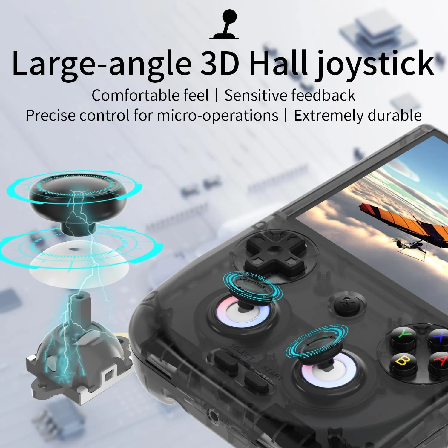 RG406V Handheld Game Console Preloaded Games RG 406V 4-inch IPS Multi-touch Screen Retro Game Console 128G UFS2.2 Android 13 Retro Emulator RG406V 5500mAh Battery 1080p DP Output WIFI Bluetooth Black