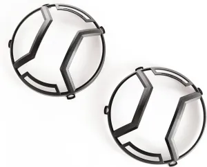 Rugged Ridge | Elite Euro Guard Kit, Headlight, Textured Black | 11230.12 | Fits 2007-2018 Jeep Wrangler JK/JKU