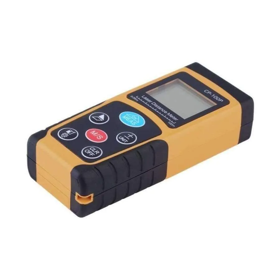 Rynx | 100M Handheld Laser Distance Meter Range Finder Laser Tape Measure Range Meter Construction Measuring Device Ruler Test Tool