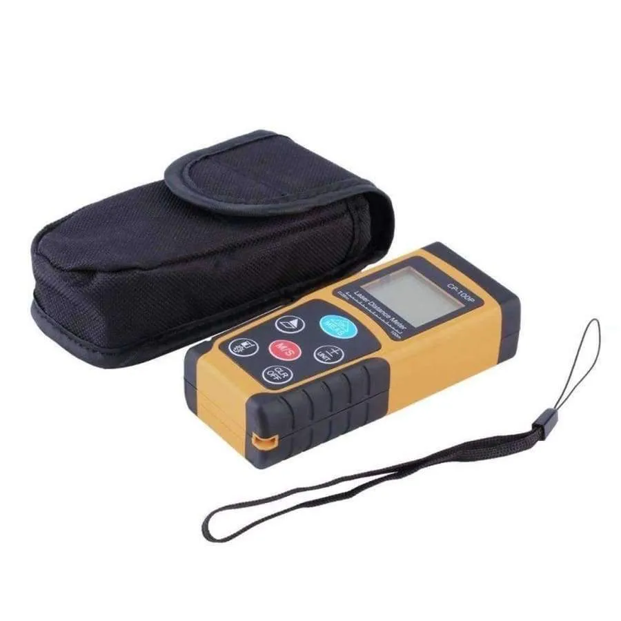 Rynx | 100M Handheld Laser Distance Meter Range Finder Laser Tape Measure Range Meter Construction Measuring Device Ruler Test Tool