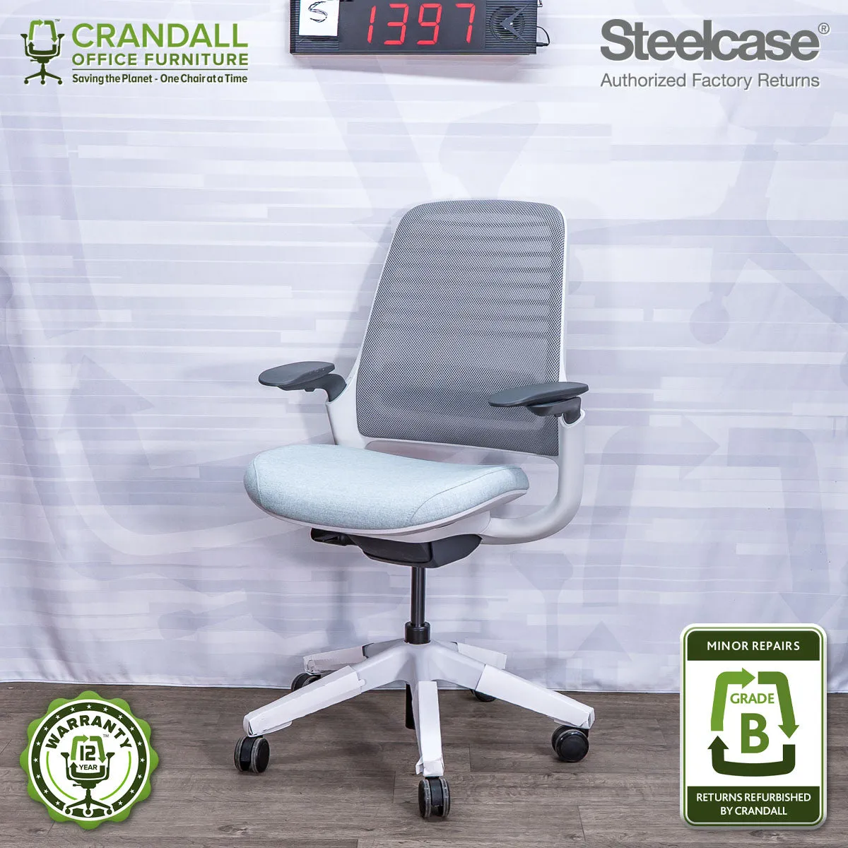 S-1397 - Steelcase Series 1  - Grade B