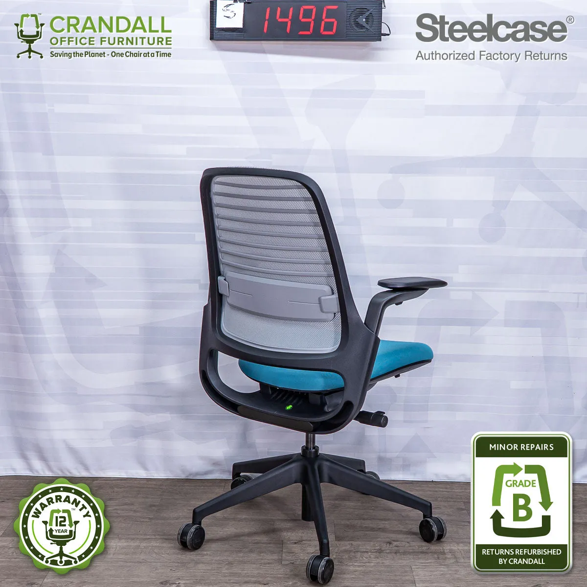 S-1496 - Steelcase Series 1  - Grade B