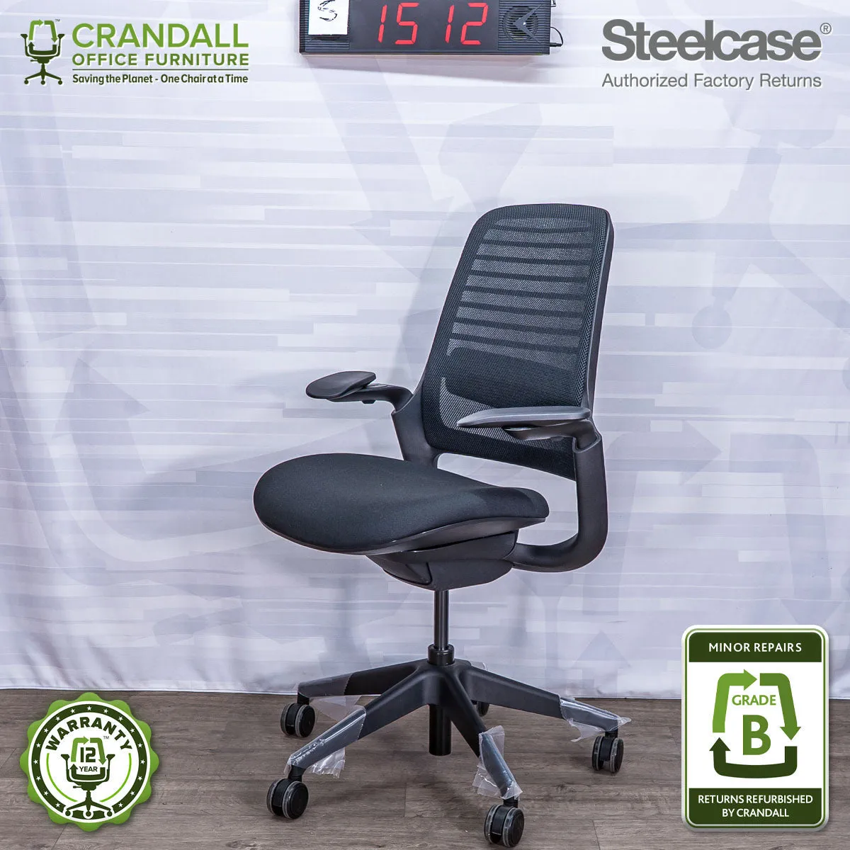 S-1512 - Steelcase Series 1  - Grade B