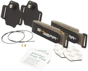 S4 Gear Sidewinder EVO Multi-Device Kit for Retractable Quick-Draw Tether System for Phone, Rangefinder, Binoculars, Radios, GPS