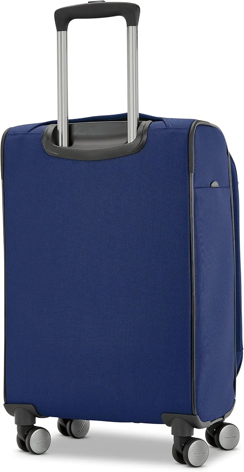 Samsonite Ascella 3.0 Softside Expandable Luggage with Spinner Wheels, CO EXP Spinner, Sapphire Blue