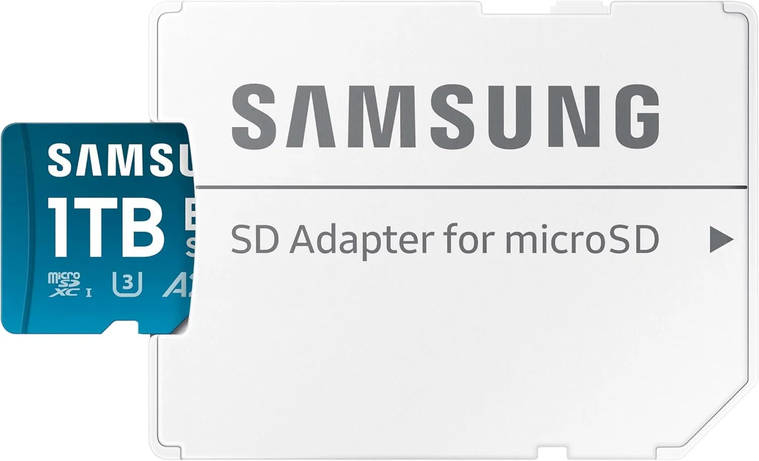 SAMSUNG EVO Select microSDMemory Card   Adapter, 1TB microSDXC, Up-to 160 MB/s, 4K UHD, UHS-I, C10, U3, V30, A2, for Mobile Phone, Smartphones, Nintendo-Switch, and Tablets (MB-ME1T0SA/AM)