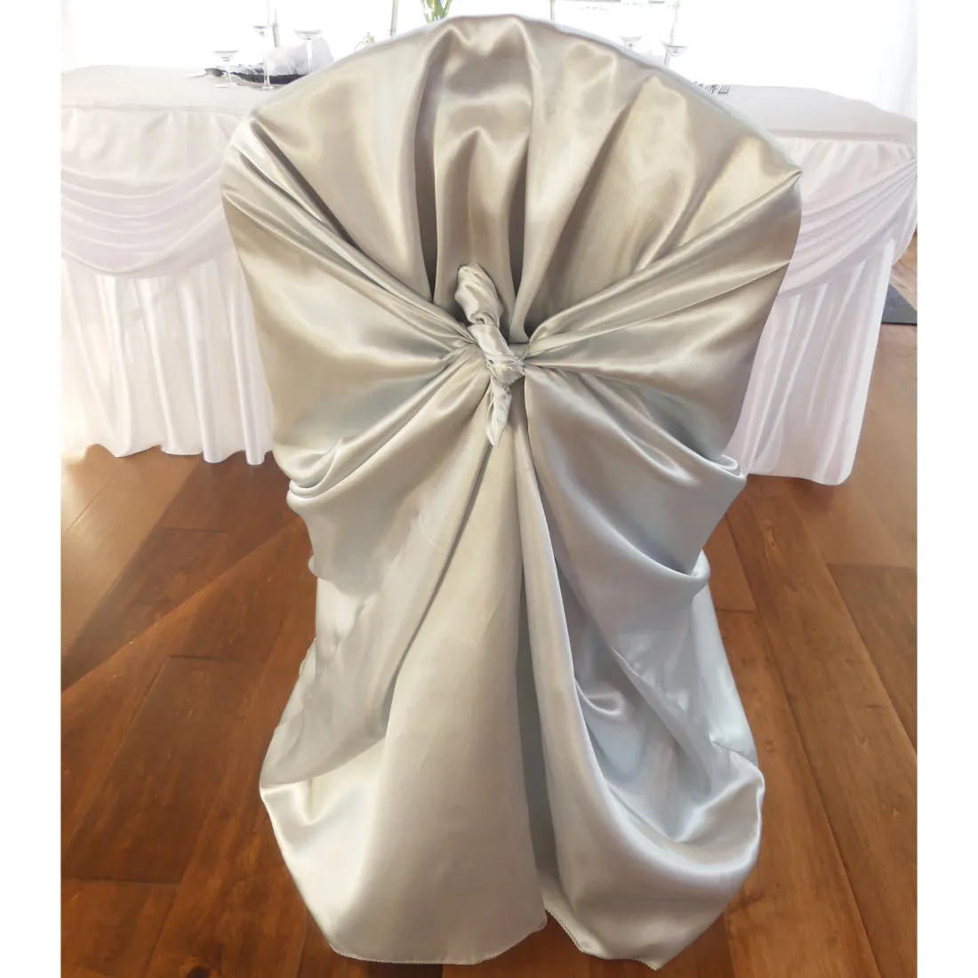 Satin Universal Chair Cover 1/Pack (11 Colors)
