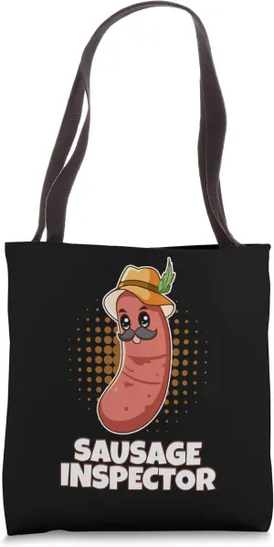 Sausage Inspector Fat Meaty Sausage Tote Bag