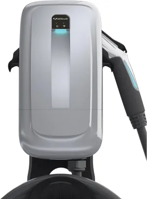 Schumacher Electric SEV1600P1450 - Level 2 EV Charger 50 Amp 240V for NEMA 14-50 Outlet - Plug or Hardwired Electric Vehicle Charger - 9X Faster Indoor/Outdoor Charging - Bluetooth/WiFi Compatible