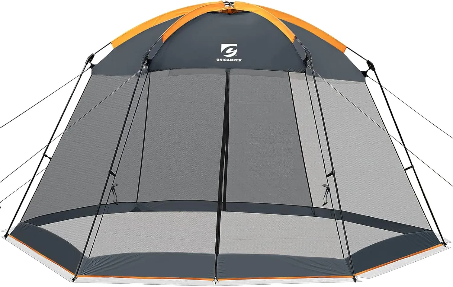 Screen House Mesh Mosquito Tent UPF 50  Canopy Shelter Shade Easy Setup & Waterproof with Sidewall for Patios Outdoor Camping Activities(Khaki)