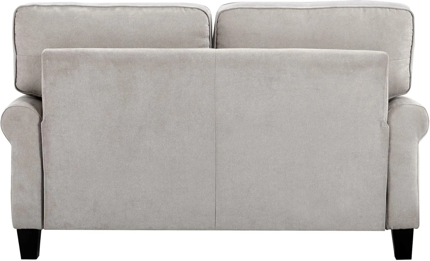 Serta UPH10133B Copenhagen Storage Sofa, 61" Loveseat, Light Gray