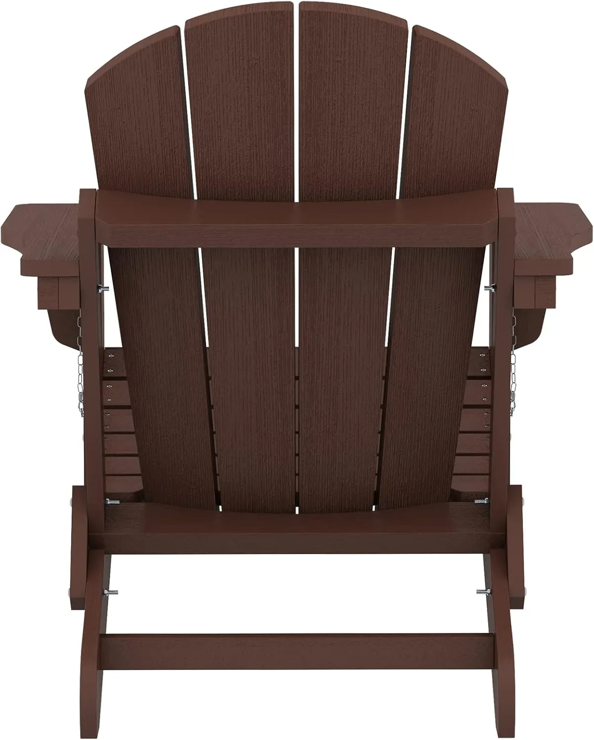 SERWALL Adirondack Chair for Patio Garden (Folding Coffee)