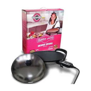 Shewhat Electric Skillet/ Mitad Grill
