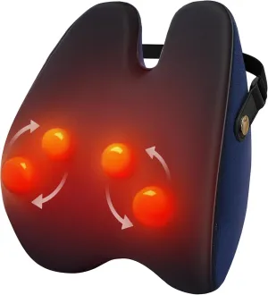 Shiatsu Neck and Back Massager with Heat, FSA HSA Eligible, Neck and Shoulder Massagers, Deep Tissue Kneading Massage Pillow for Lower Back, Shoulder, Leg Muscle Pain Relief, Relax Gift for Woman Man