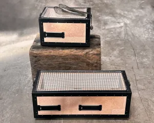 Shichirin Konro Rectangular Japanese BBQ Grill