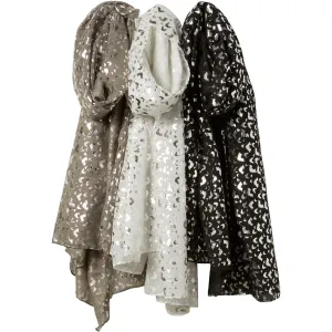 Silver Bats Scarves Mixed 3 Pack