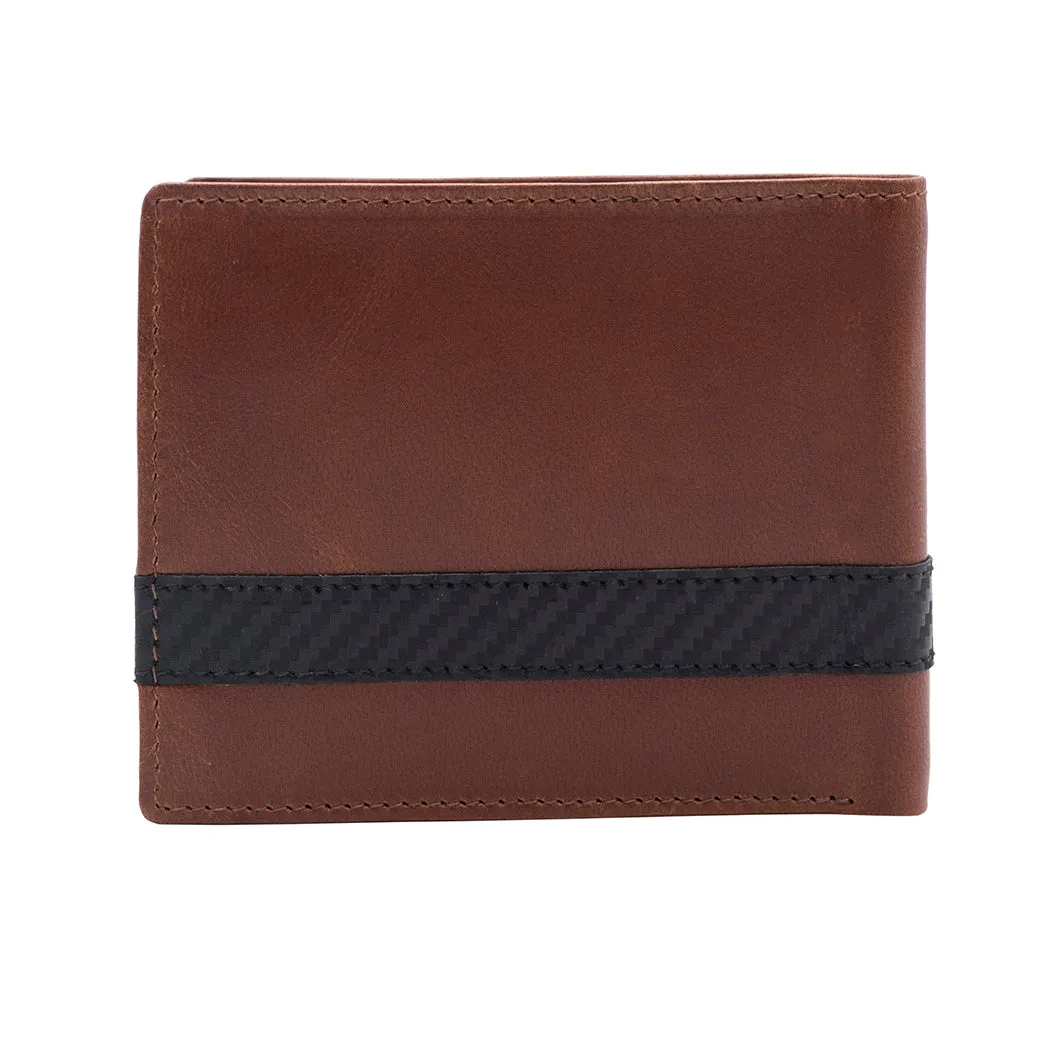 Silver Street London BRESWELL Mens Bi-Fold Wallet Brown