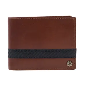 Silver Street London BRESWELL Mens Bi-Fold Wallet Brown
