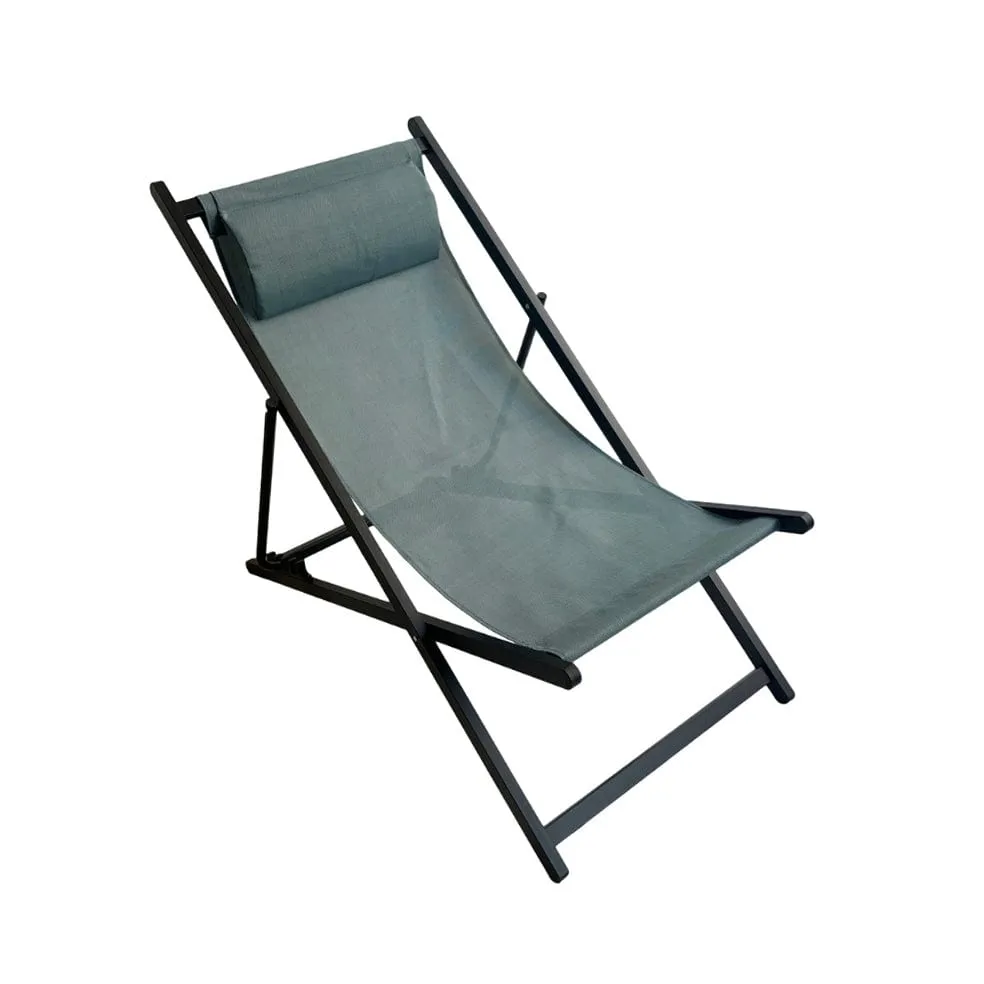 Sling Folding Outdoor Chair Blue | Grey | Taupe