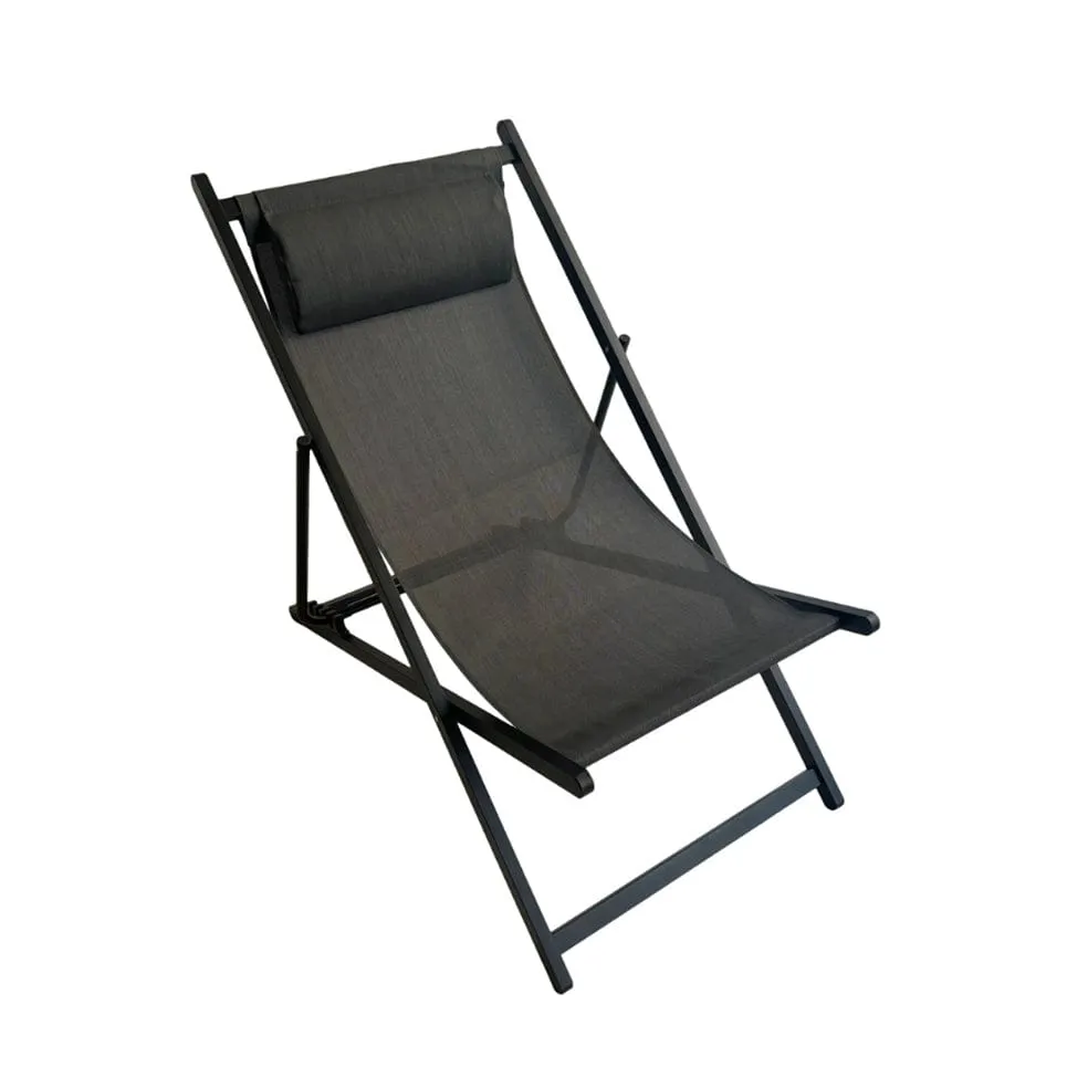 Sling Folding Outdoor Chair Blue | Grey | Taupe