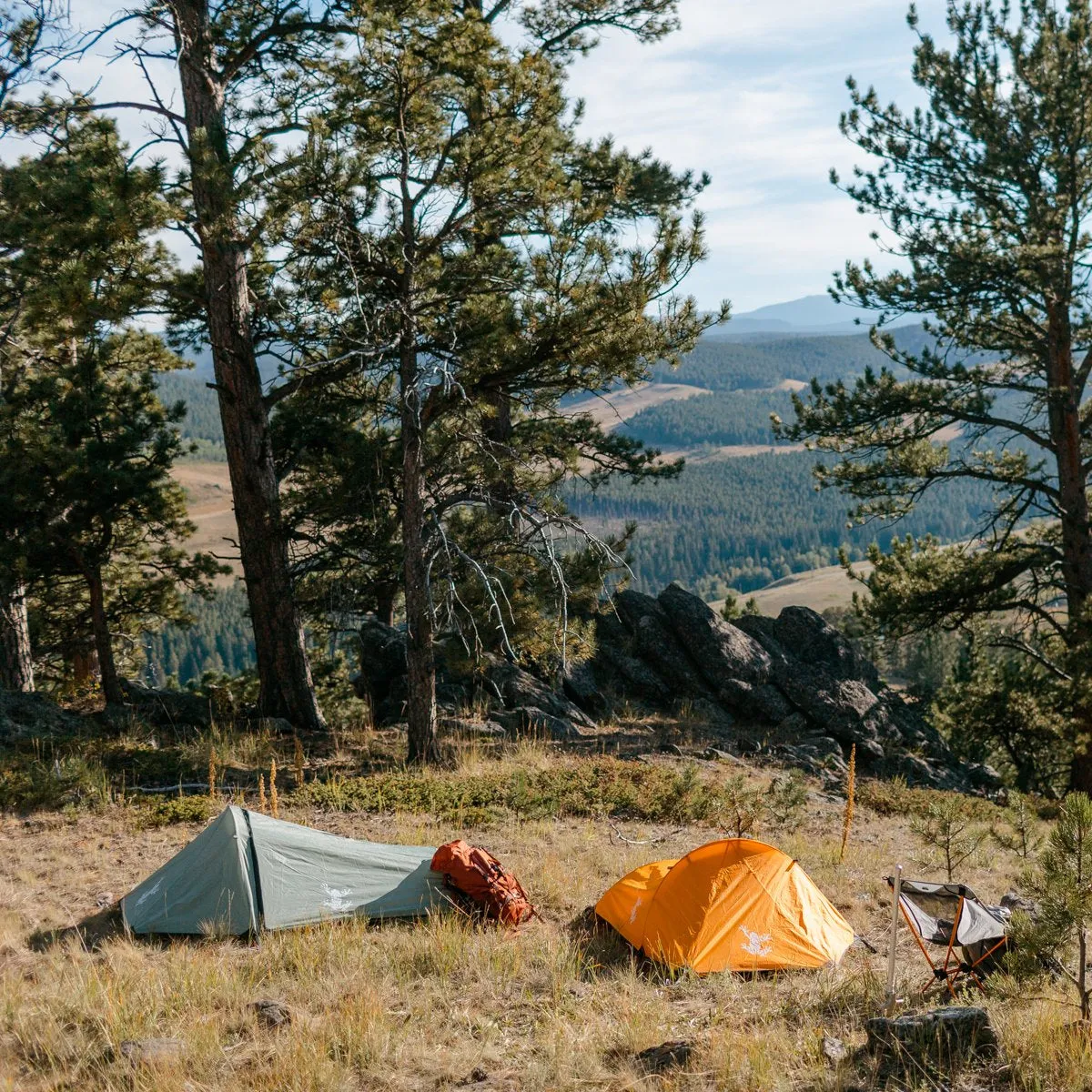 Solo Bivy Tent 1-Person Backpacking Tent with Rain Fly by Frog & CO