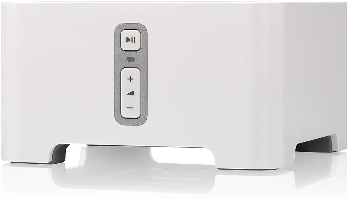 Sonos Connect Wireless Receiver Component with Alexa for Streaming Music - White (Renewed)