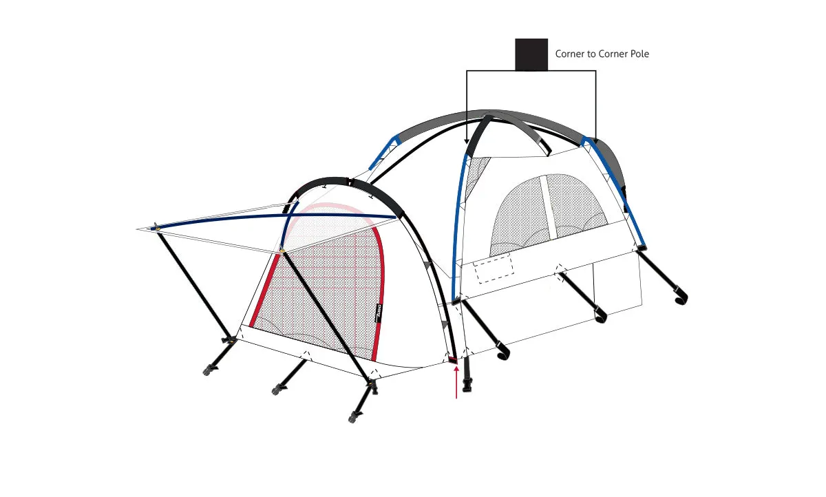 Sportz Truck Tent 57066 (Compact Short: 5' - 5'2") Parts