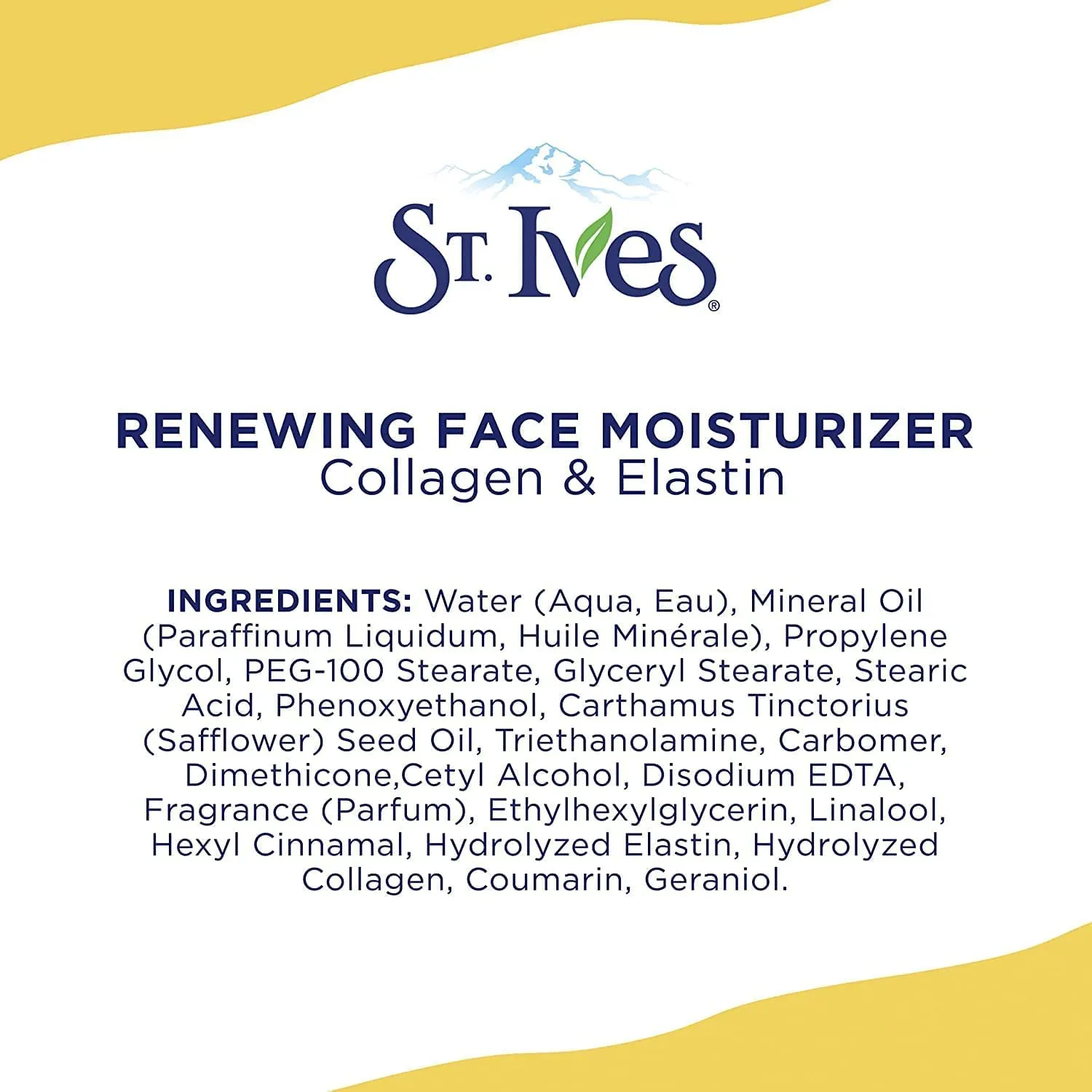 St. Ives Renewing Collagen & Elastin Moisturizer, 10 oz (Pack of 7)