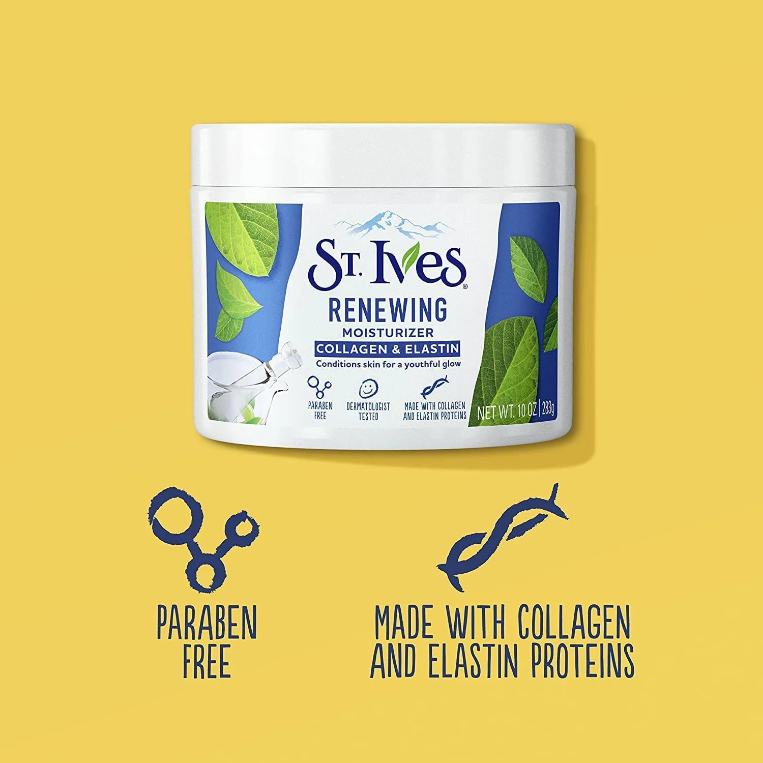 St. Ives Renewing Collagen & Elastin Moisturizer, 10 oz (Pack of 7)