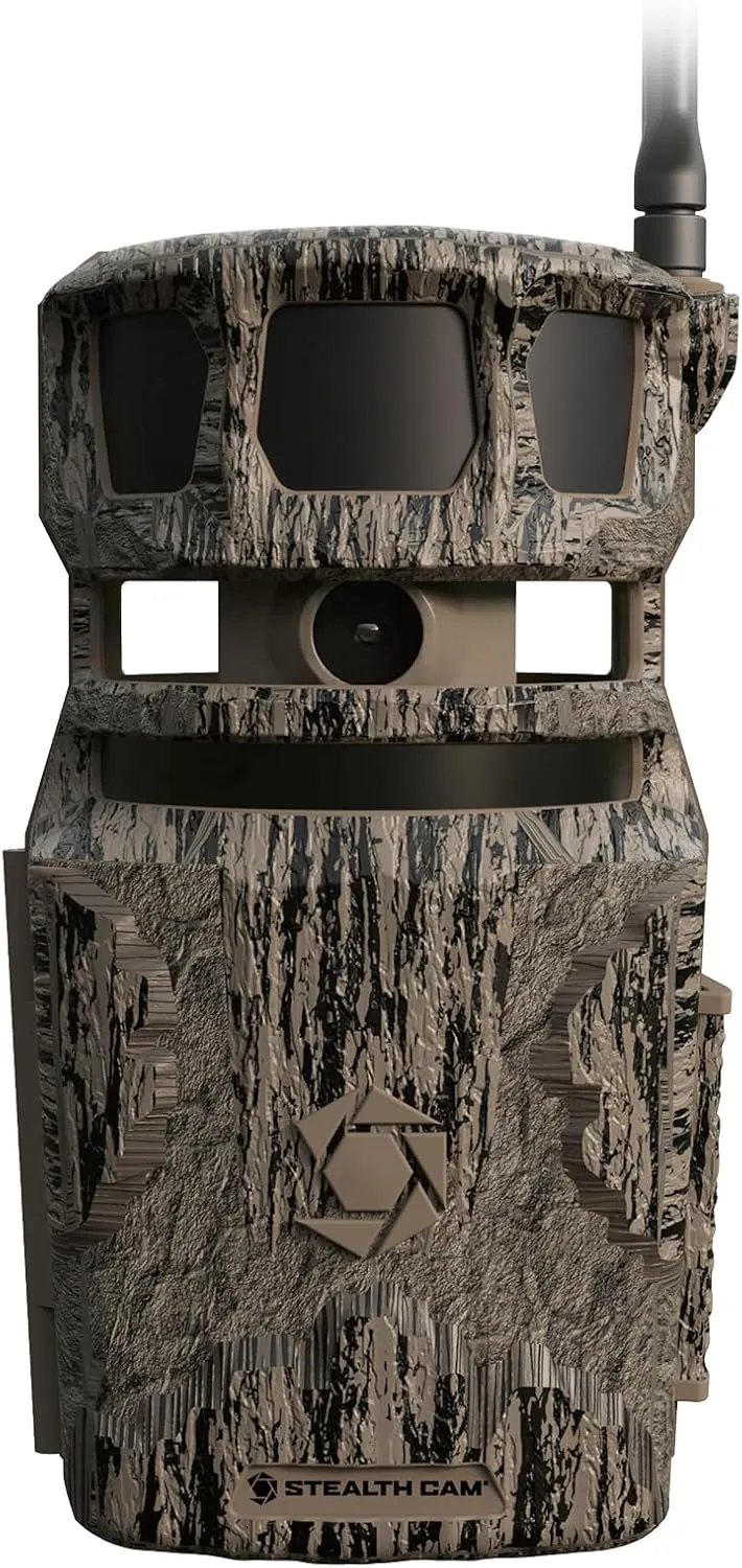 Stealth Cam Revolver PRO 40MP Photo 1440P at 30 FPS QHD Video 0.4 Sec Trigger Speed 360-Degree Panoramic View Built-in GPS Hunting Cellular Trail Camera