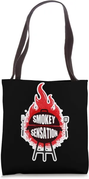 steamingy Sensation BBQ Enthusiasts Unite Tote Bag