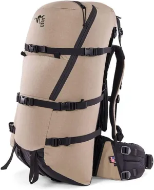 Stone Glacier Solo 3600 Hunting Pack with Krux Frame, 3600-6000 cu in, 150 lb Load, Hydration Compatible, Tan (50134-TN-M)