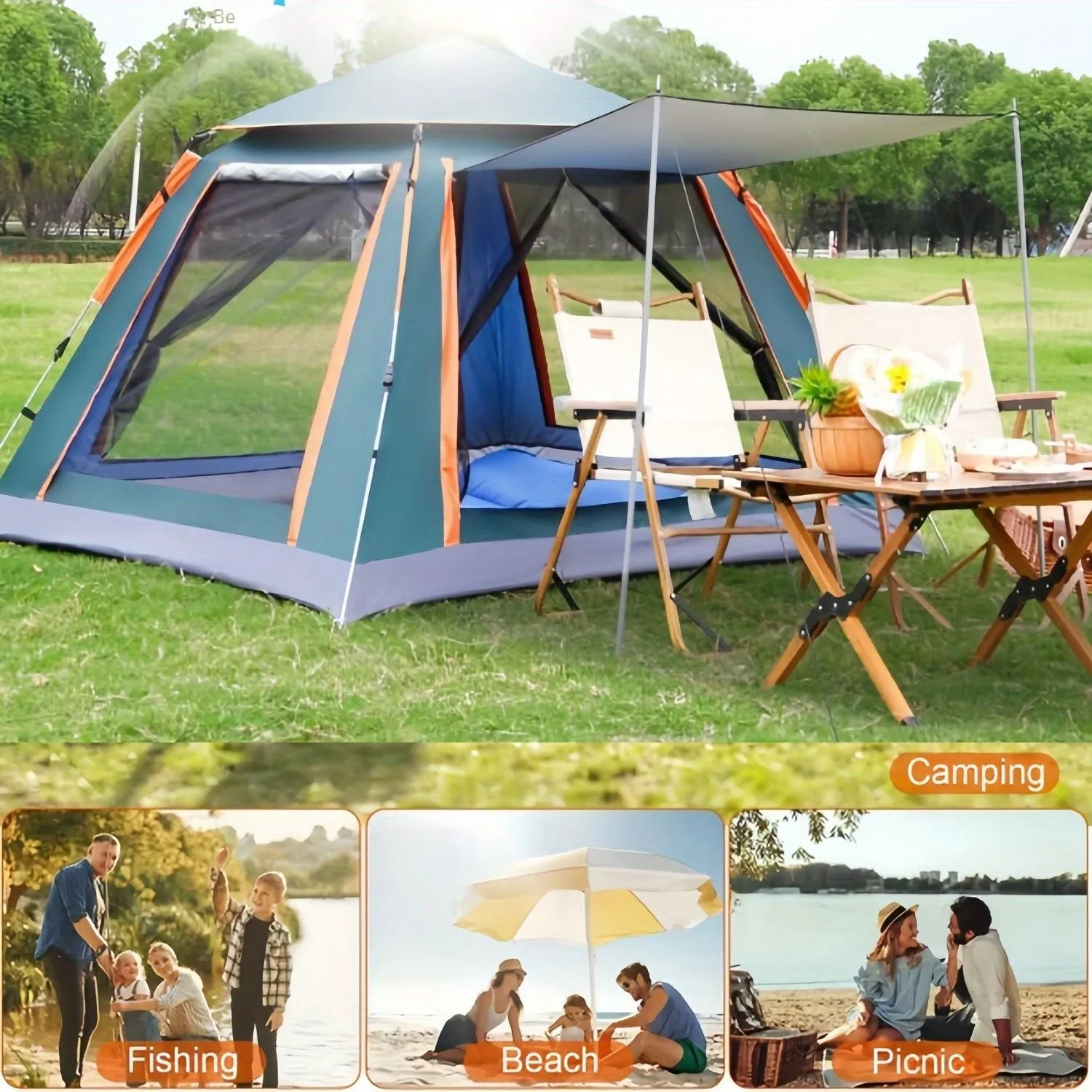 StoneCamp 3P Shield Tent – Compact All-Season Base Shelter