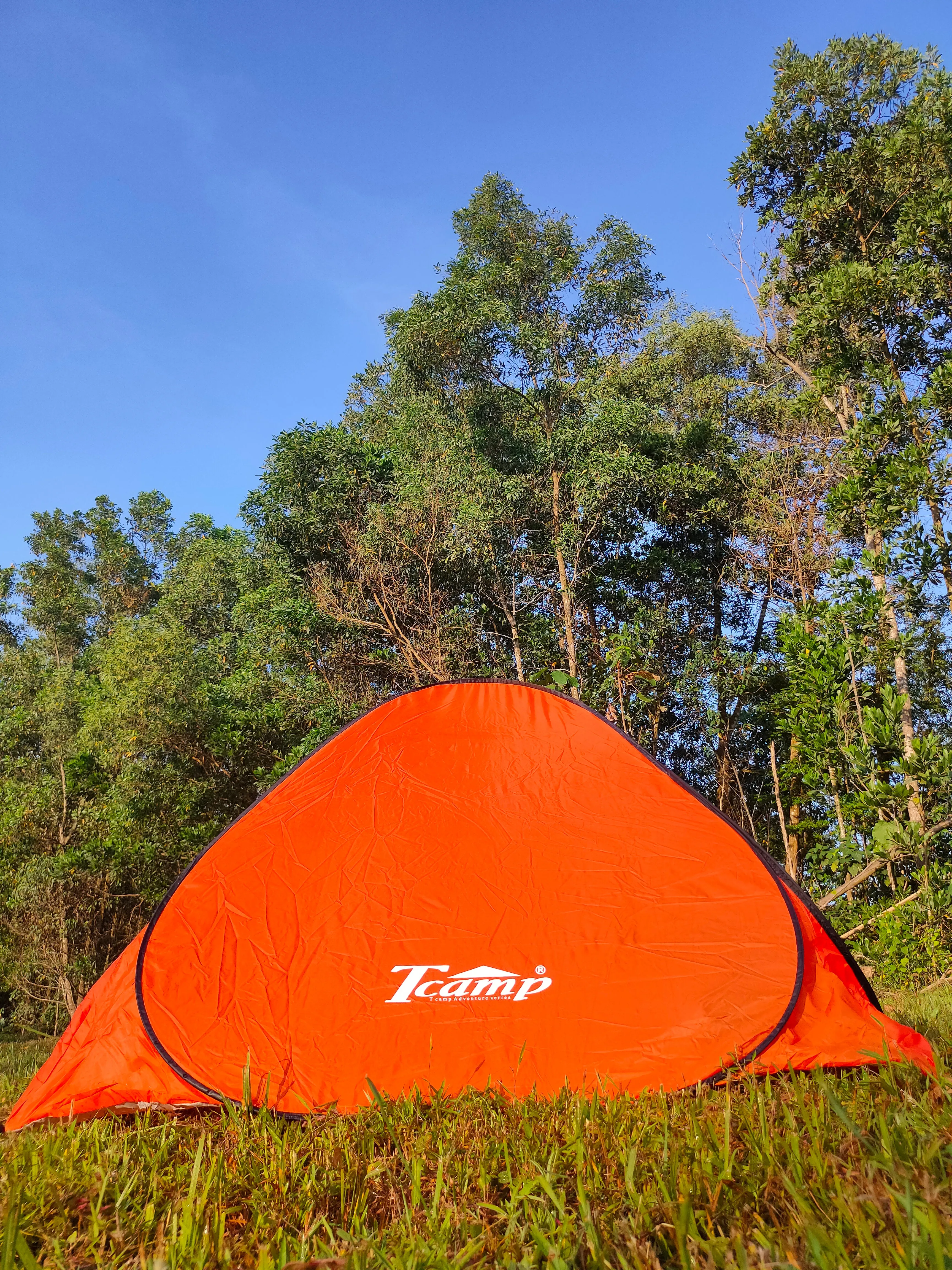 Tcamp Auto Tent 3-4ppl - Yellow