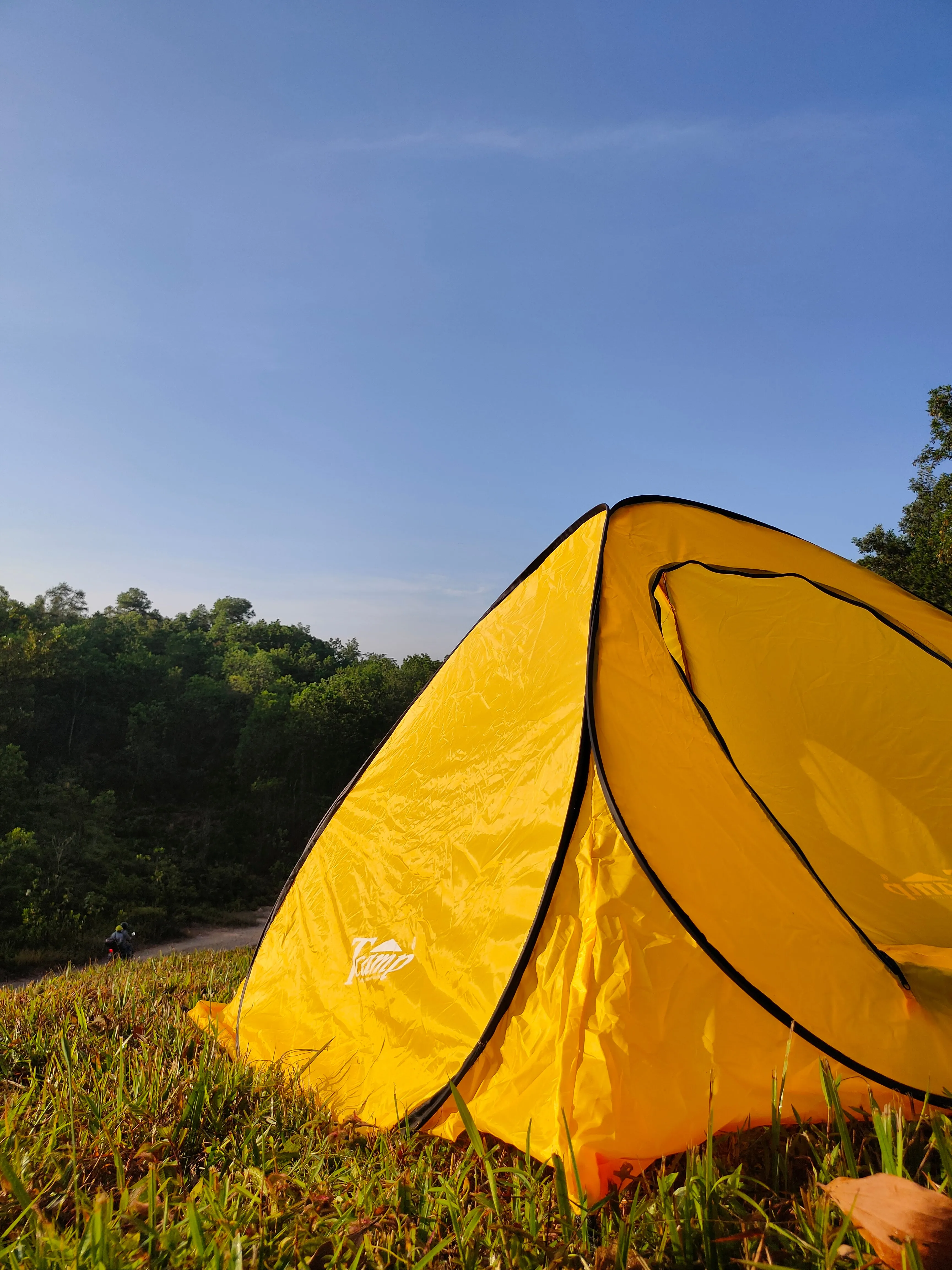 Tcamp Auto Tent 3-4ppl - Yellow