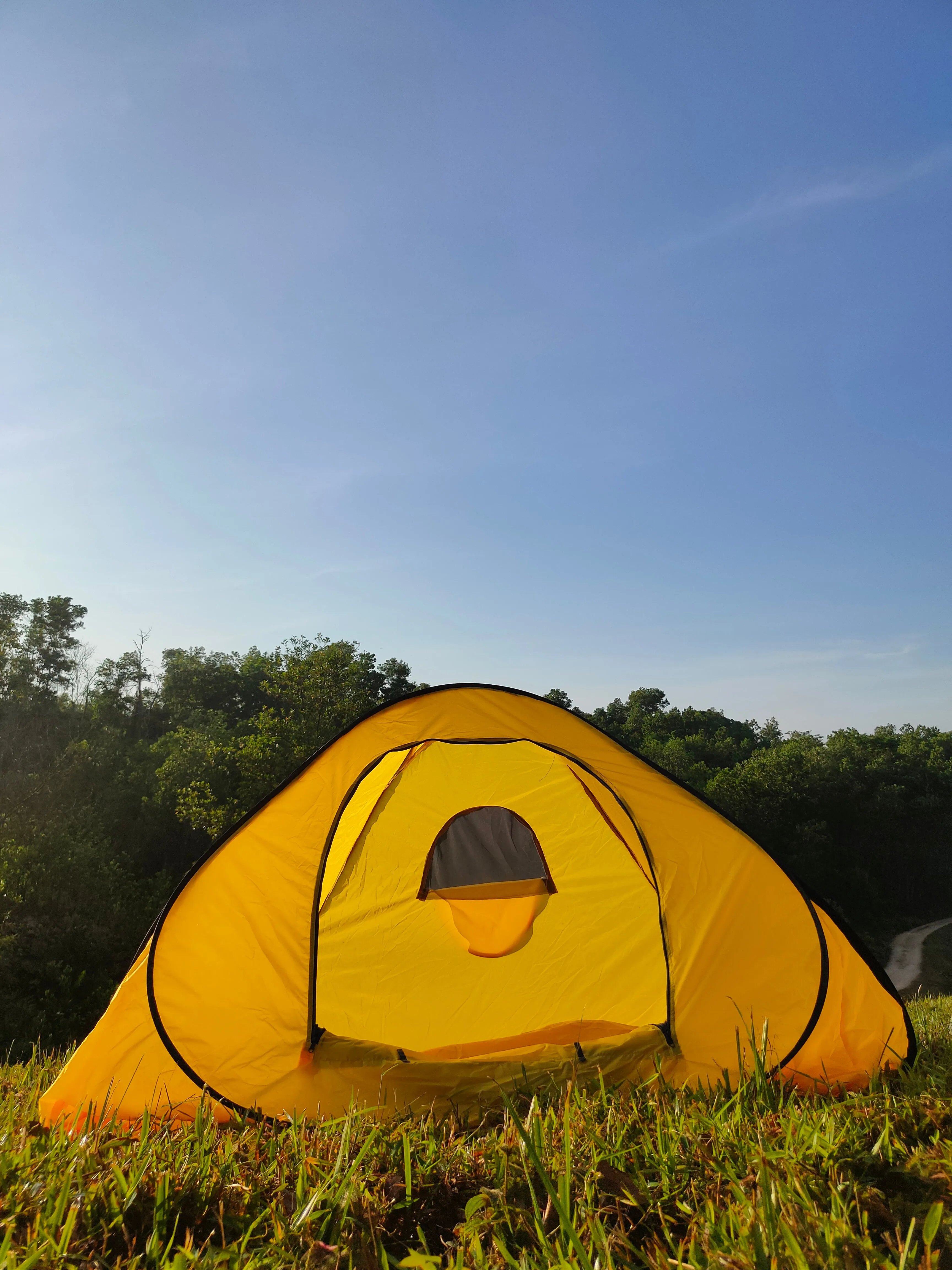 Tcamp Auto Tent 3-4ppl - Yellow