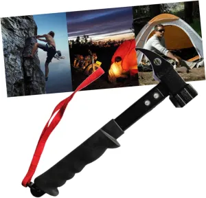 Tent Camping Stake Mallet Forged Steel Tent Pegs Outdoor Hammer Tent Hammer