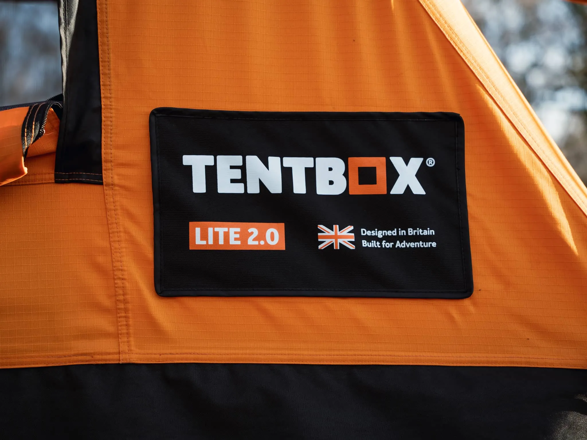TentBox Lite 2.0 Lightweight Rooftop Tent, 4-Season Easy Setup